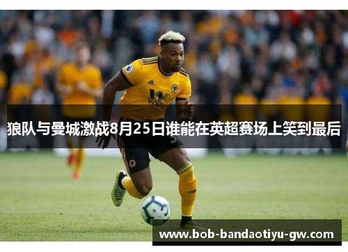 狼队与曼城激战8月25日谁能在英超赛场上笑到最后